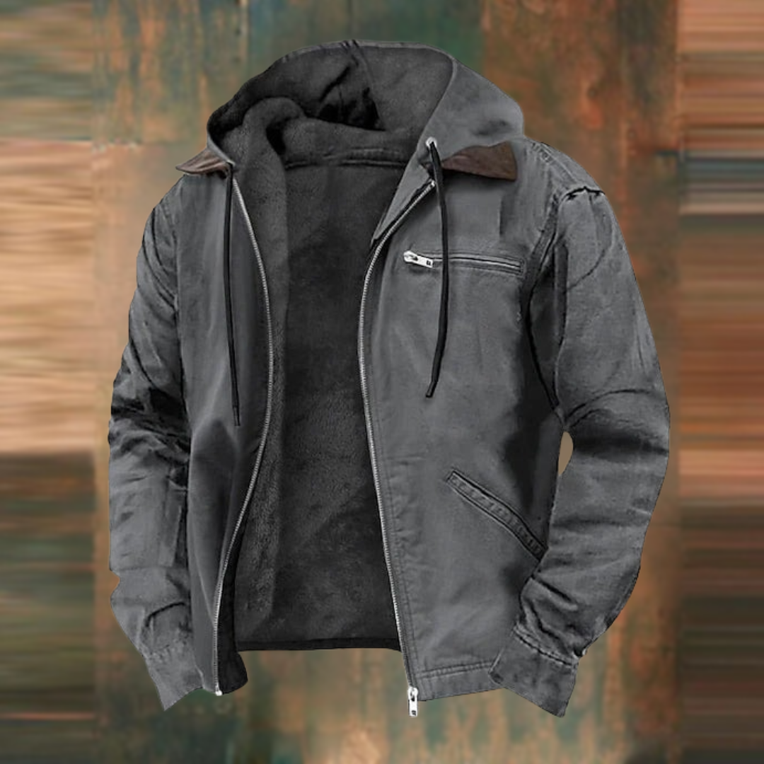 Richard | Veste avec zip et capuche