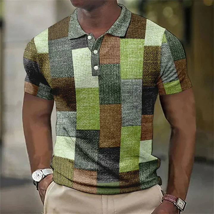 Antonio™ | Polo à carreaux pour homme