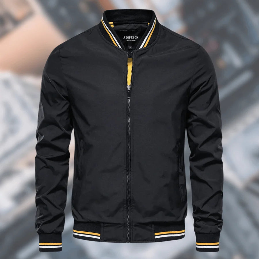 Eva | Veste Bomber pour Femme Doublée Détails Brodés Coupe Ample