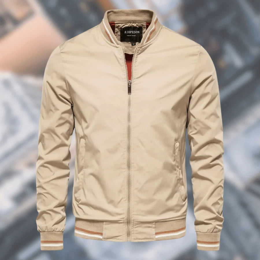 Eva | Veste Bomber pour Femme Doublée Détails Brodés Coupe Ample