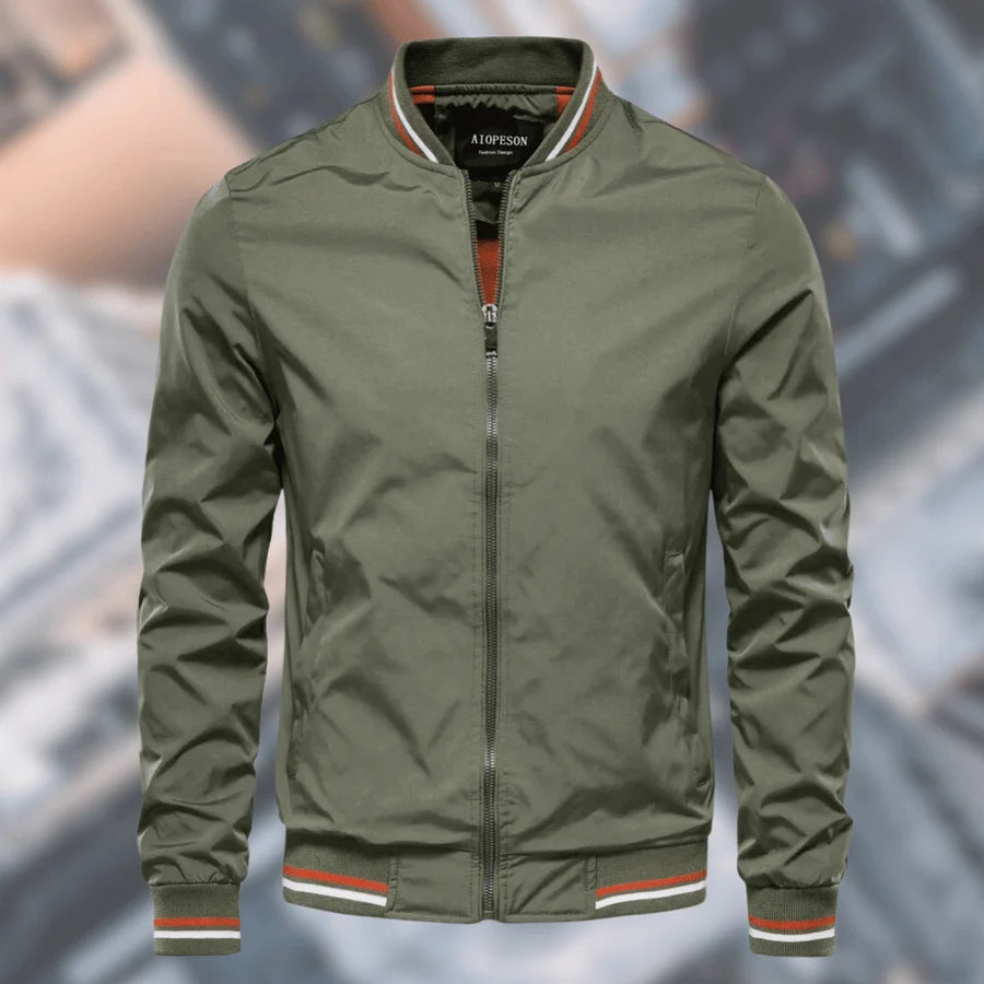 Eva | Veste Bomber pour Femme Doublée Détails Brodés Coupe Ample