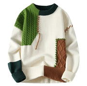 Baptiste | Pull Homme Coupe Décontractée Patch Design Détails Tendance