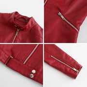 Anna | Veste pour Femme Coupe Ajustée simili-cuir Véritable Design Intemporel - Unique