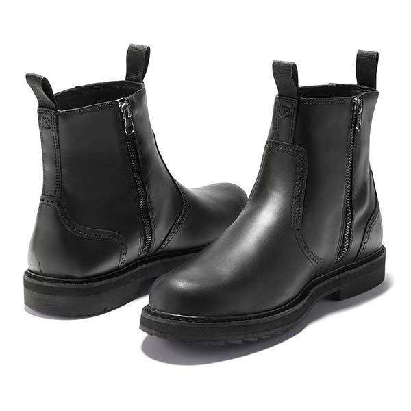 Baptiste | Bottes Chelsea pour Homme Élastique Doublure Souple Talon Robuste - Kaki