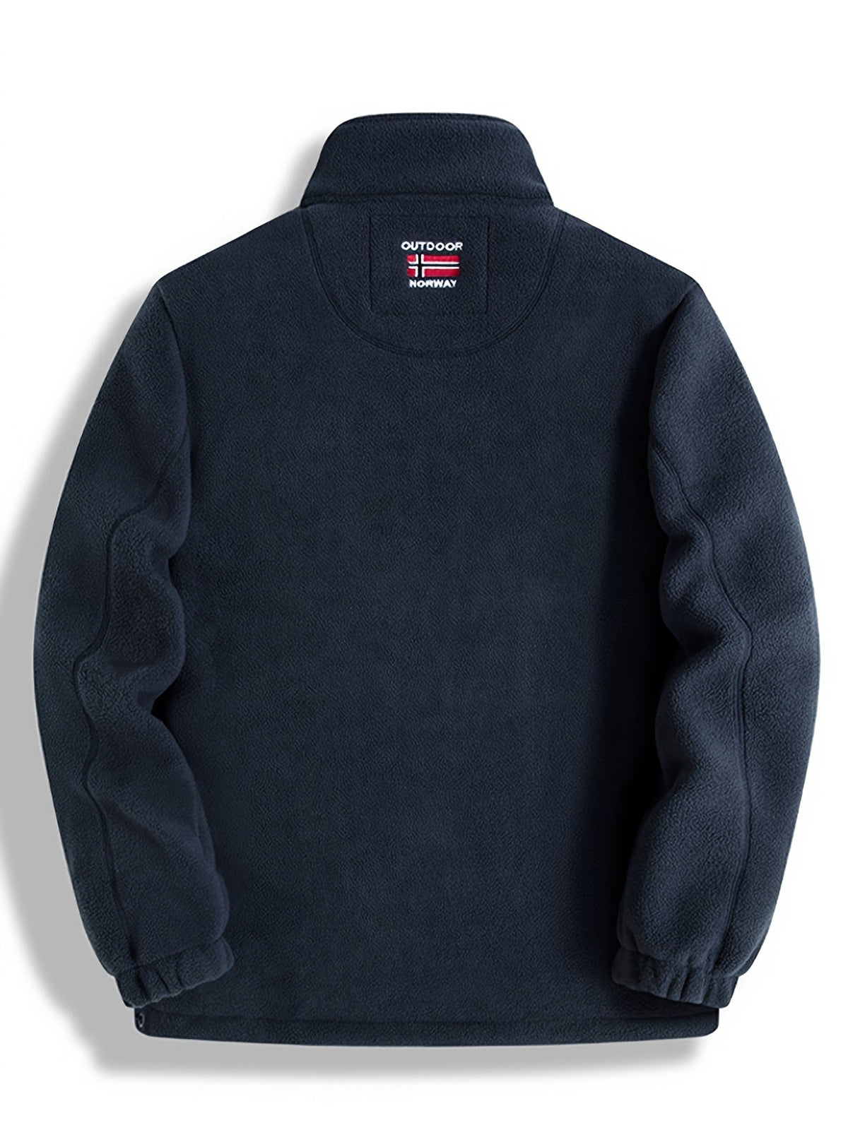 Baptiste | Veste pour Homme Coupe Ample Rits Doublure Isolante Outdoor - Bleu Marine