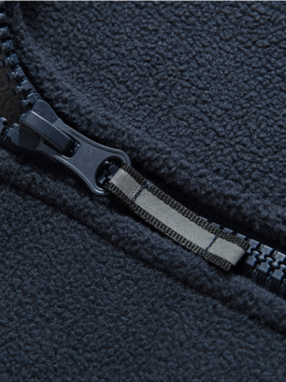 Baptiste | Veste pour Homme Coupe Ample Rits Doublure Isolante Outdoor - Bleu Marine