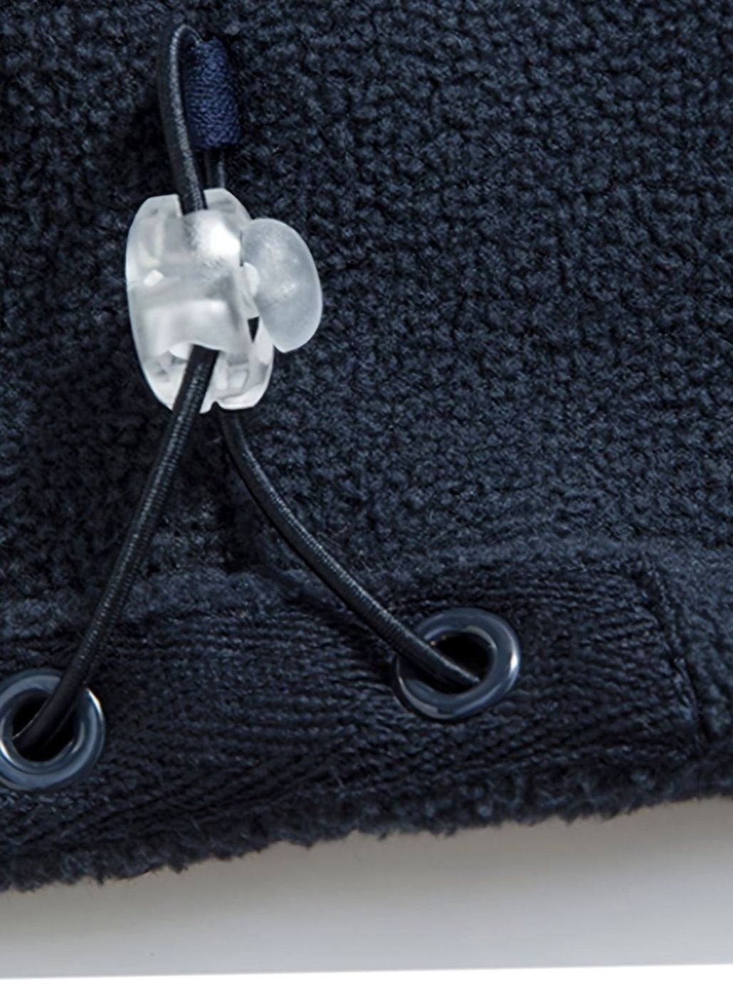 Bram | Heren Fleece Jas met Ritsluiting Staande Kraag Outdoor - Marineblauw