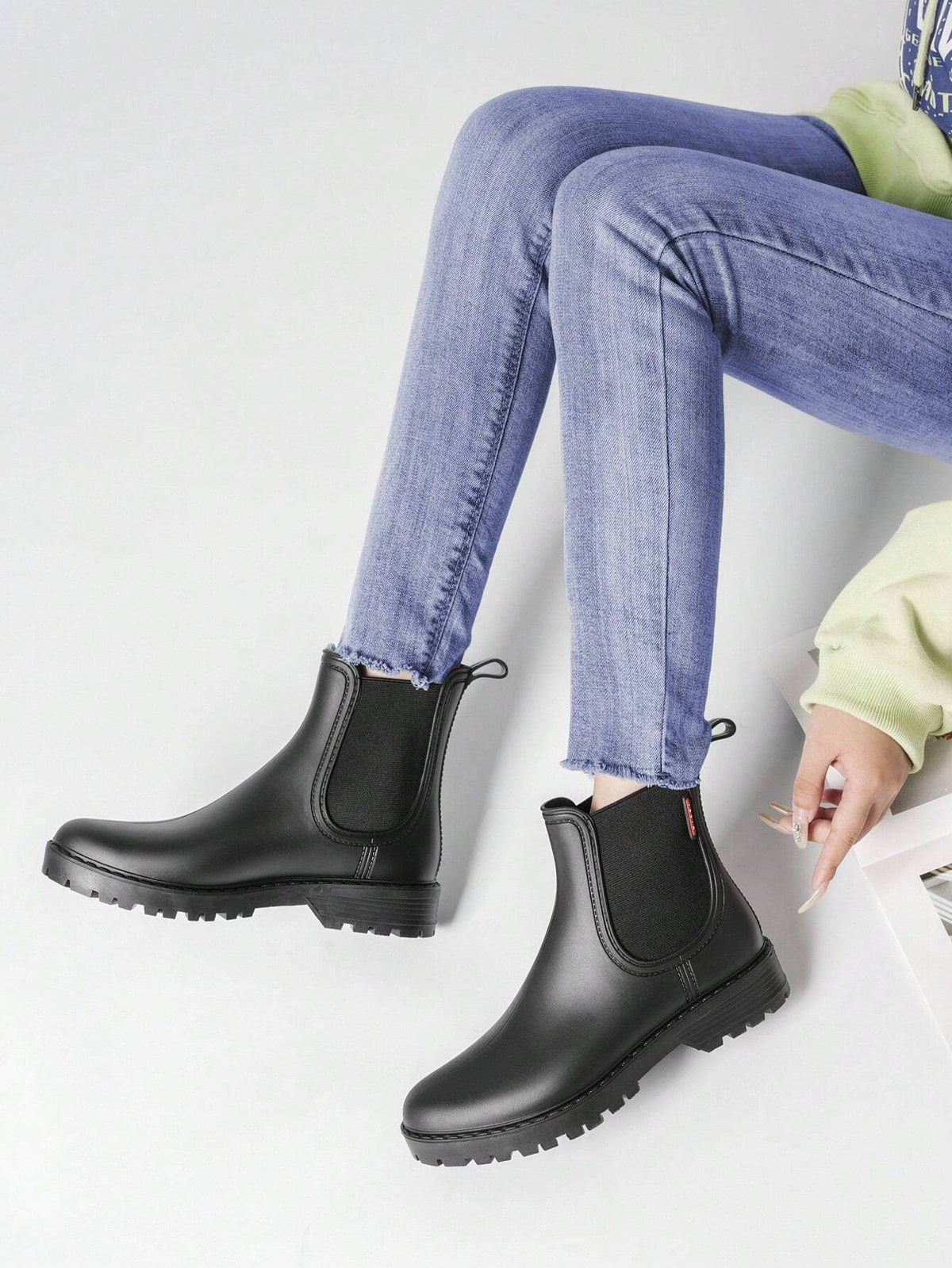 Clemence | Bottes pour Femme Imperméables Talon Fin Semelle Antidérapante - Unique