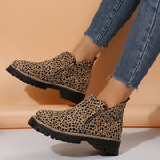 Emma | Bottines Femme Soutien Orthopédique Fermeture Éclair - Beige