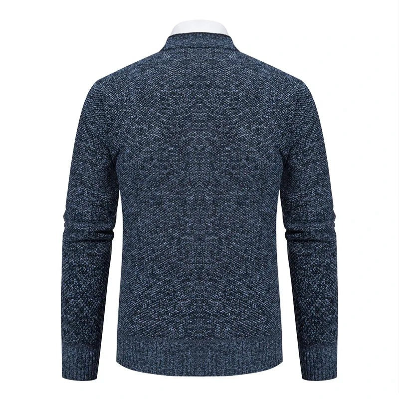 Ethan | Pull pour Femme Col en V Coupe Régulière Tricot Laine - Gris Clair