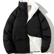 Ines | Dames Bomberjacke Matelassée Doublure Polaire Encolure Montante - Vert