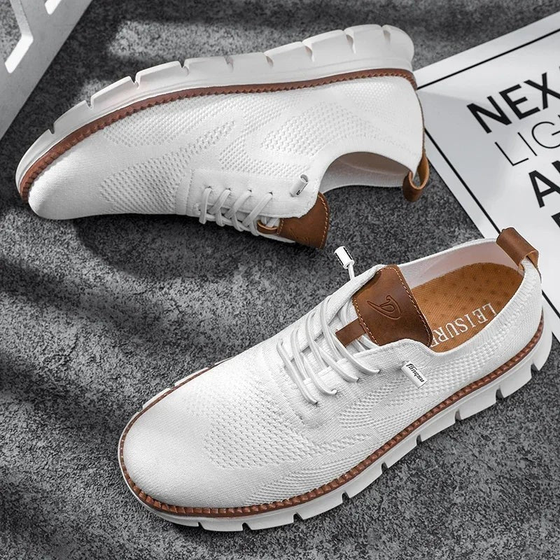 Jules | Chaussures pour Homme Respirantes Doublure Aérée simili-cuir Simili - Beige