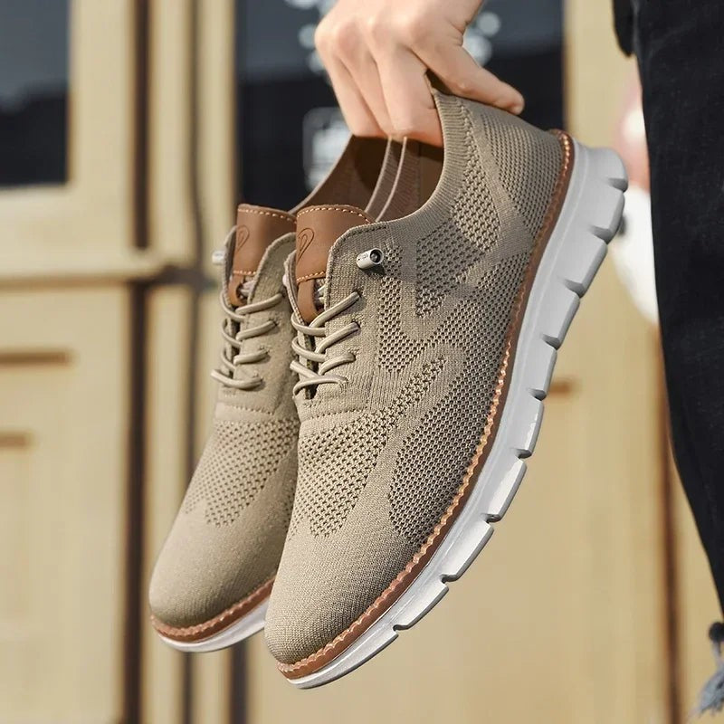 Jules | Chaussures pour Homme Respirantes Doublure Aérée simili-cuir Simili - Beige
