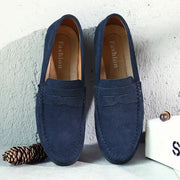 Jules | Mocassin Homme Enfiler Penny Printemps Confortable - Noir