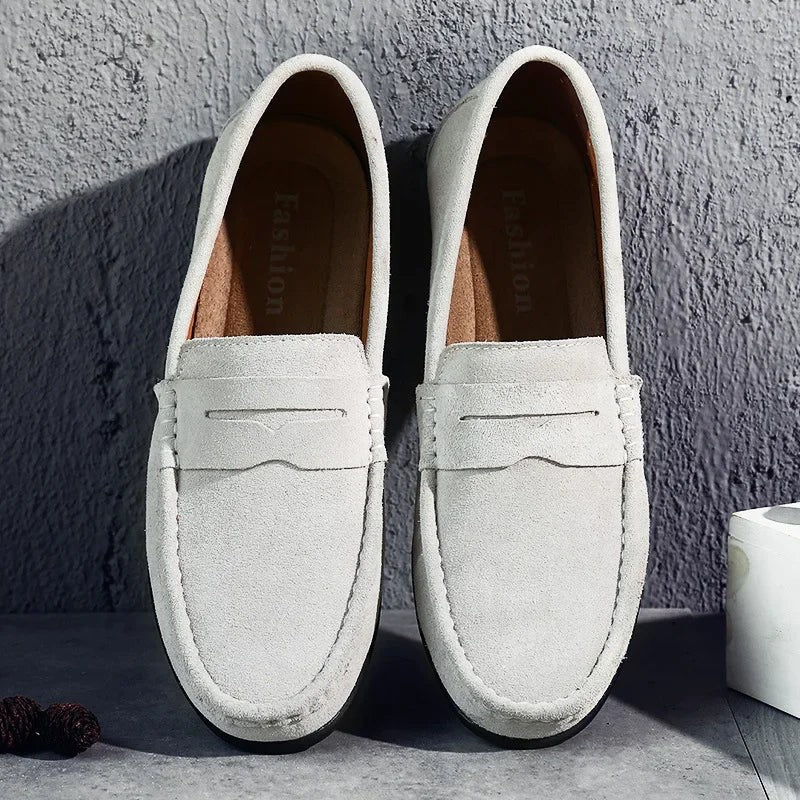 Jules | Mocassin Homme Enfiler Penny Printemps Confortable - Noir