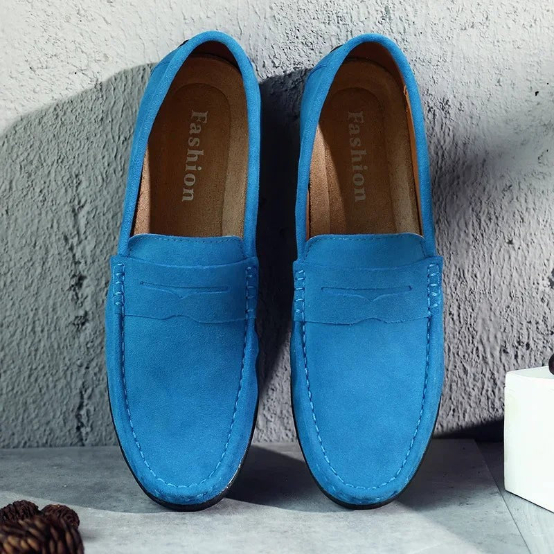 Jules | Mocassin Homme Enfiler Penny Printemps Confortable - Noir