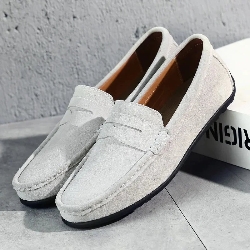 Jules | Mocassin Homme Enfiler Penny Printemps Confortable - Noir