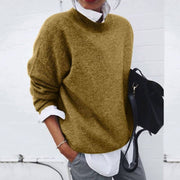 Lucas | Pull pour Femme Coupe Ample Tricot Doux Multicolore - Jaune