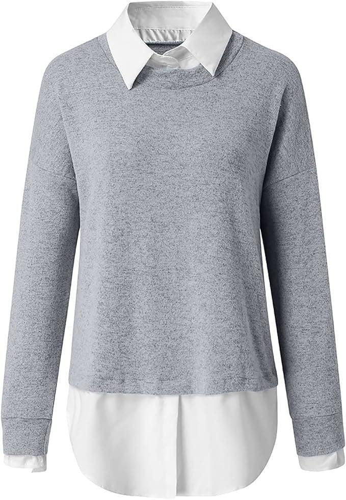 Lucas | Pull pour Femme Coupe Ample Tricot Doux Multicolore - Jaune