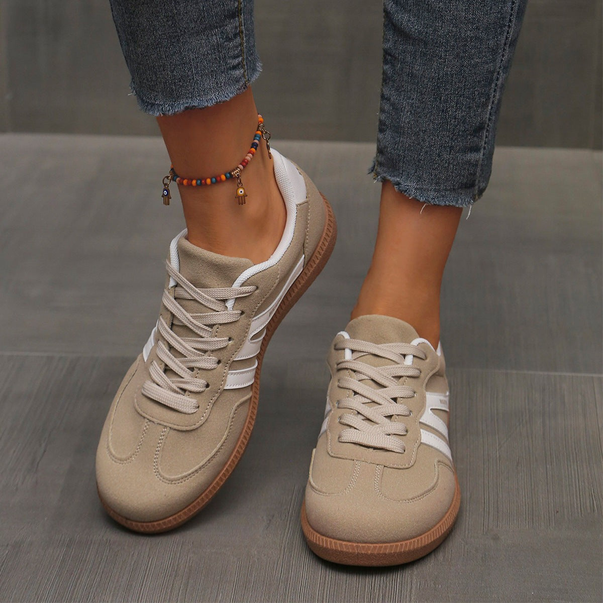 Manon | Chaussures de Marche pour Femme Rembourrées Avant-Pied Large Semelle Flexible - Blanc