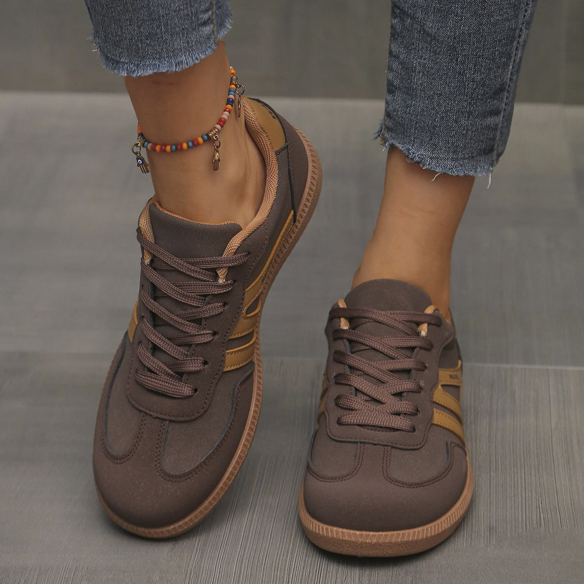 Manon | Chaussures de Marche pour Femme Rembourrées Avant-Pied Large Semelle Flexible - Blanc