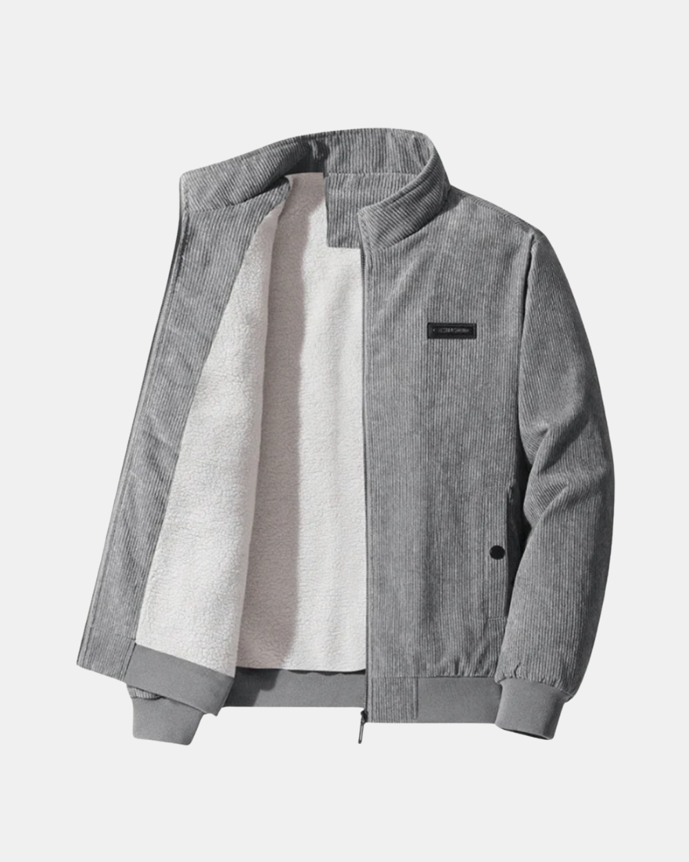 Maxime | Veste Matelassée Homme Coupe Ajustée Isolation Thermique - Gris