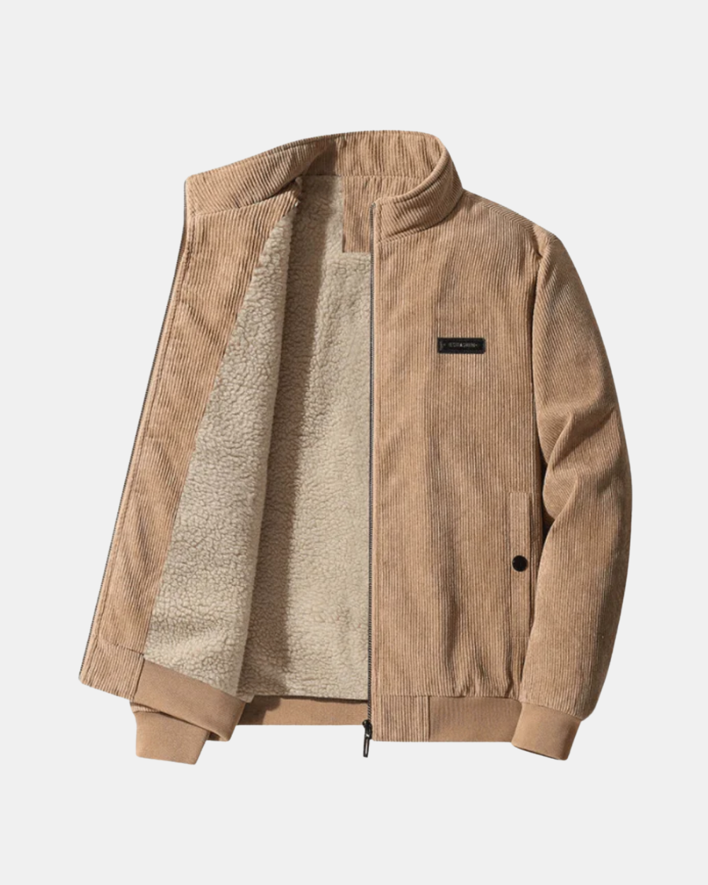 Maxime | Veste Matelassée Homme Coupe Ajustée Isolation Thermique - Marron