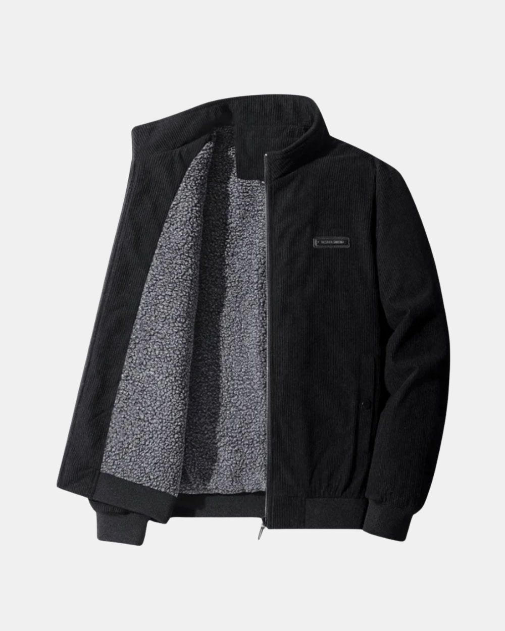 Maxime | Veste Matelassée Homme Coupe Ajustée Isolation Thermique - Noir