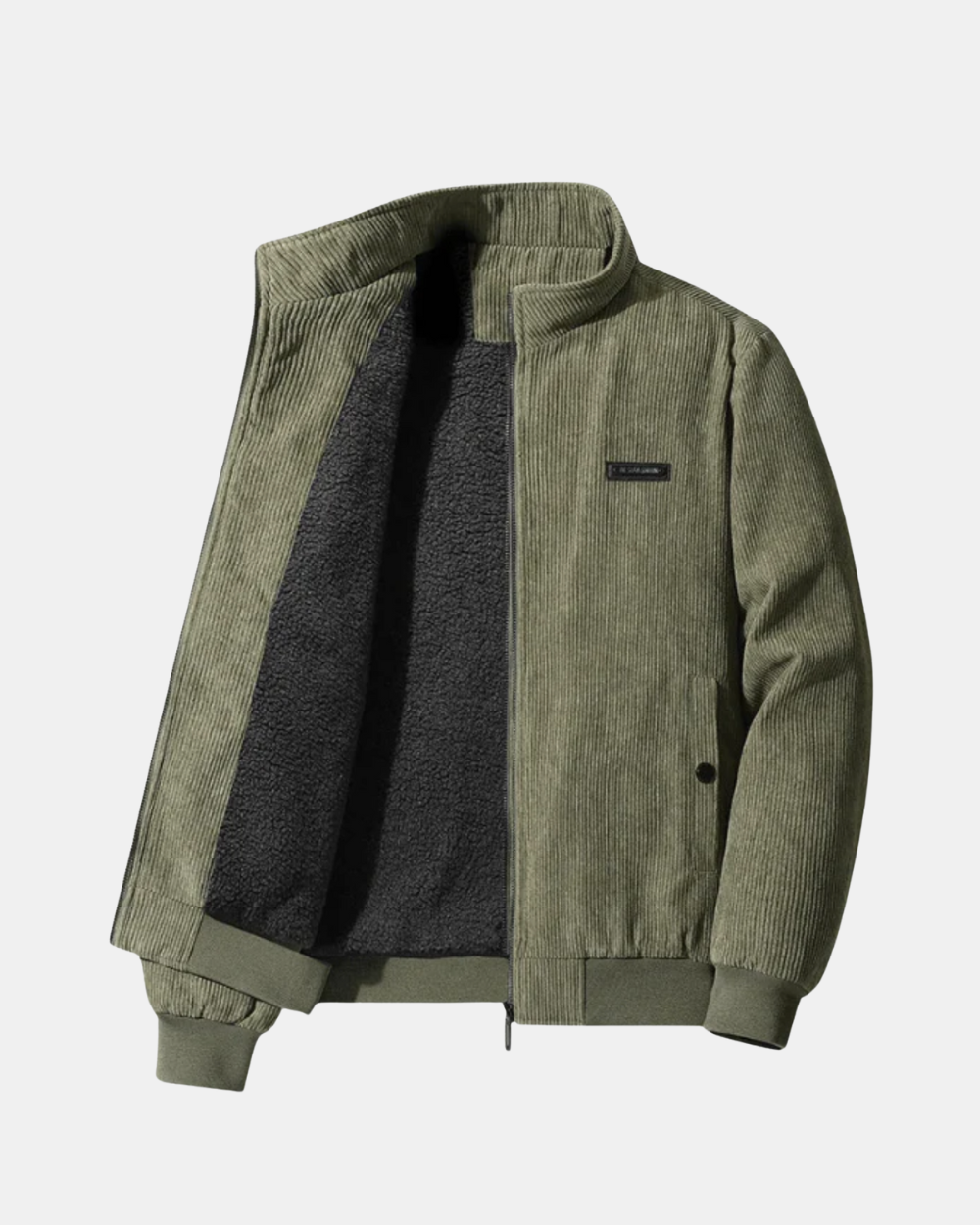 Maxime | Veste Matelassée Homme Coupe Ajustée Isolation Thermique - Vert
