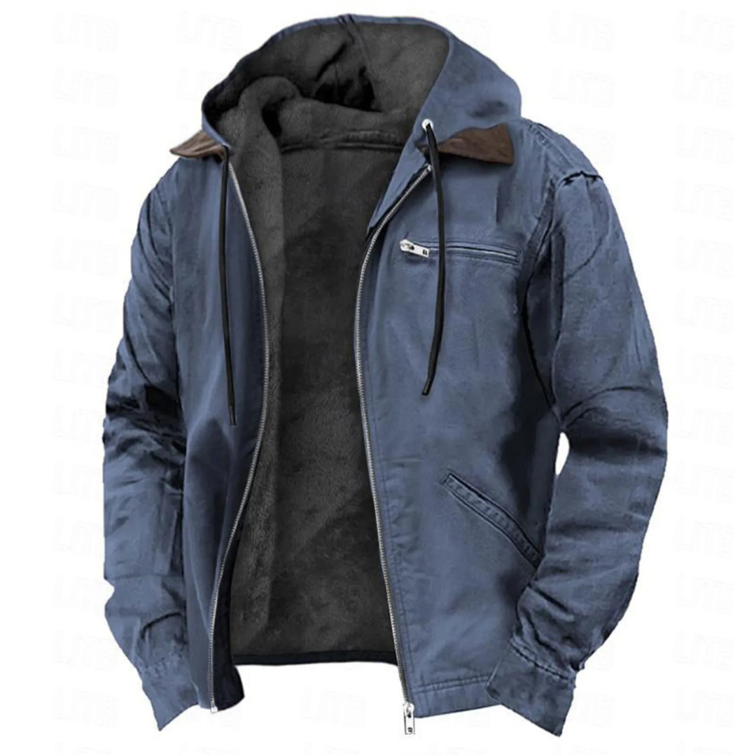 Mila | Manteau d'Hiver pour Femme Coupe Ajustée Doublure Douce Imperméable - Bleu
