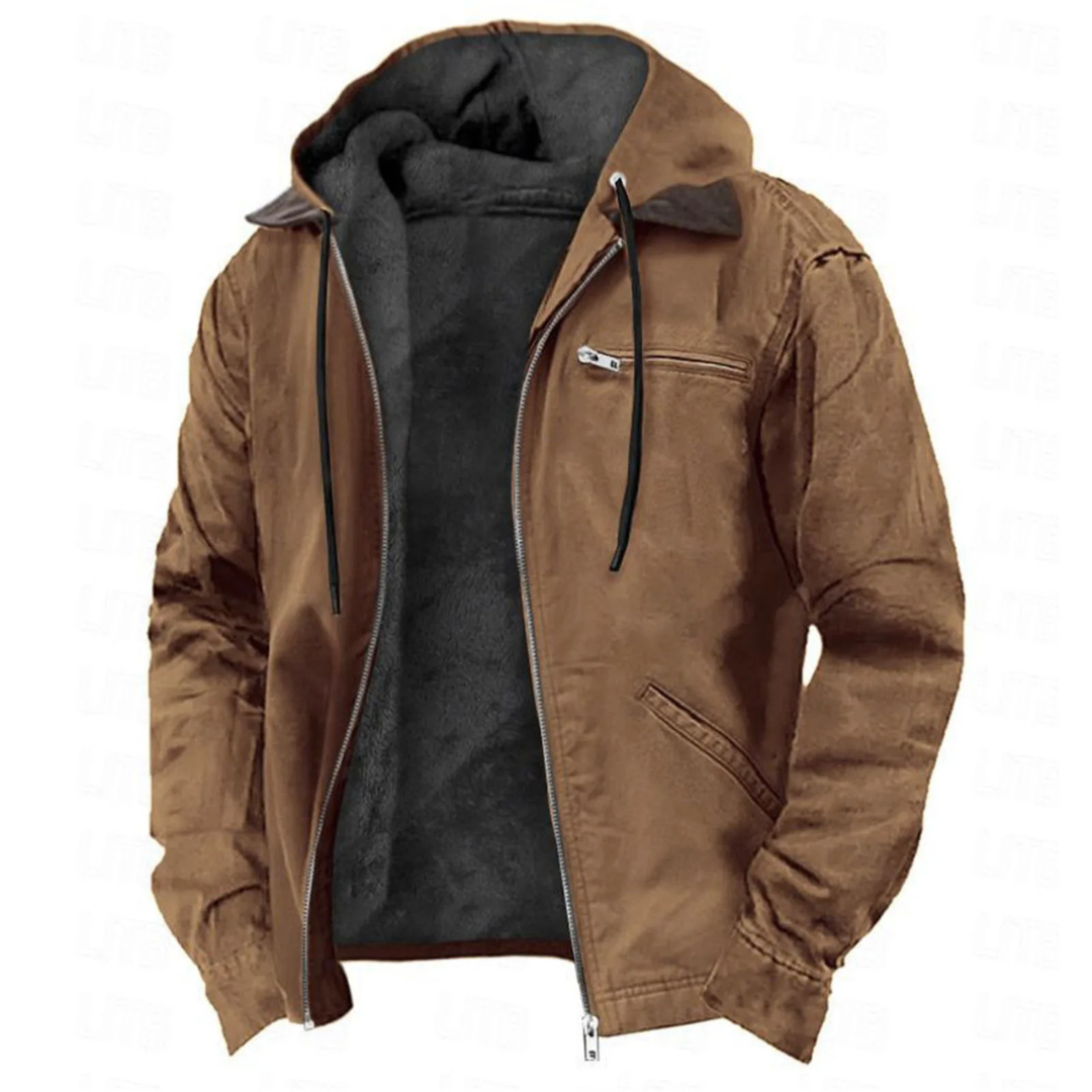 Mila | Manteau d'Hiver pour Femme Coupe Ajustée Doublure Douce Imperméable - Marron