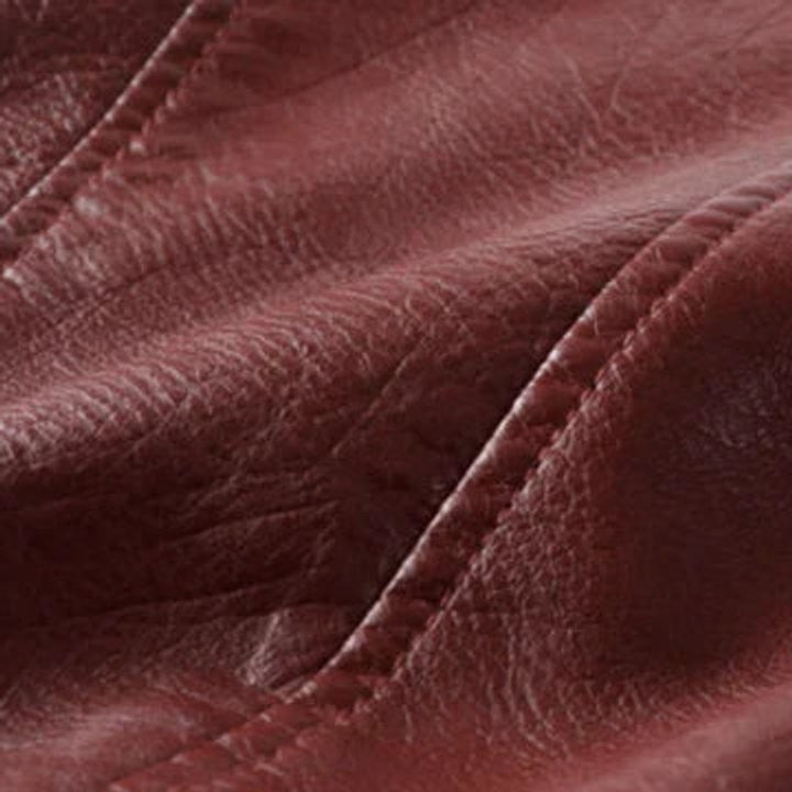 Mila | Veste Motard pour Femme simili-cuir Coupe Cintrée Fermeture Asymétrique - Blanc