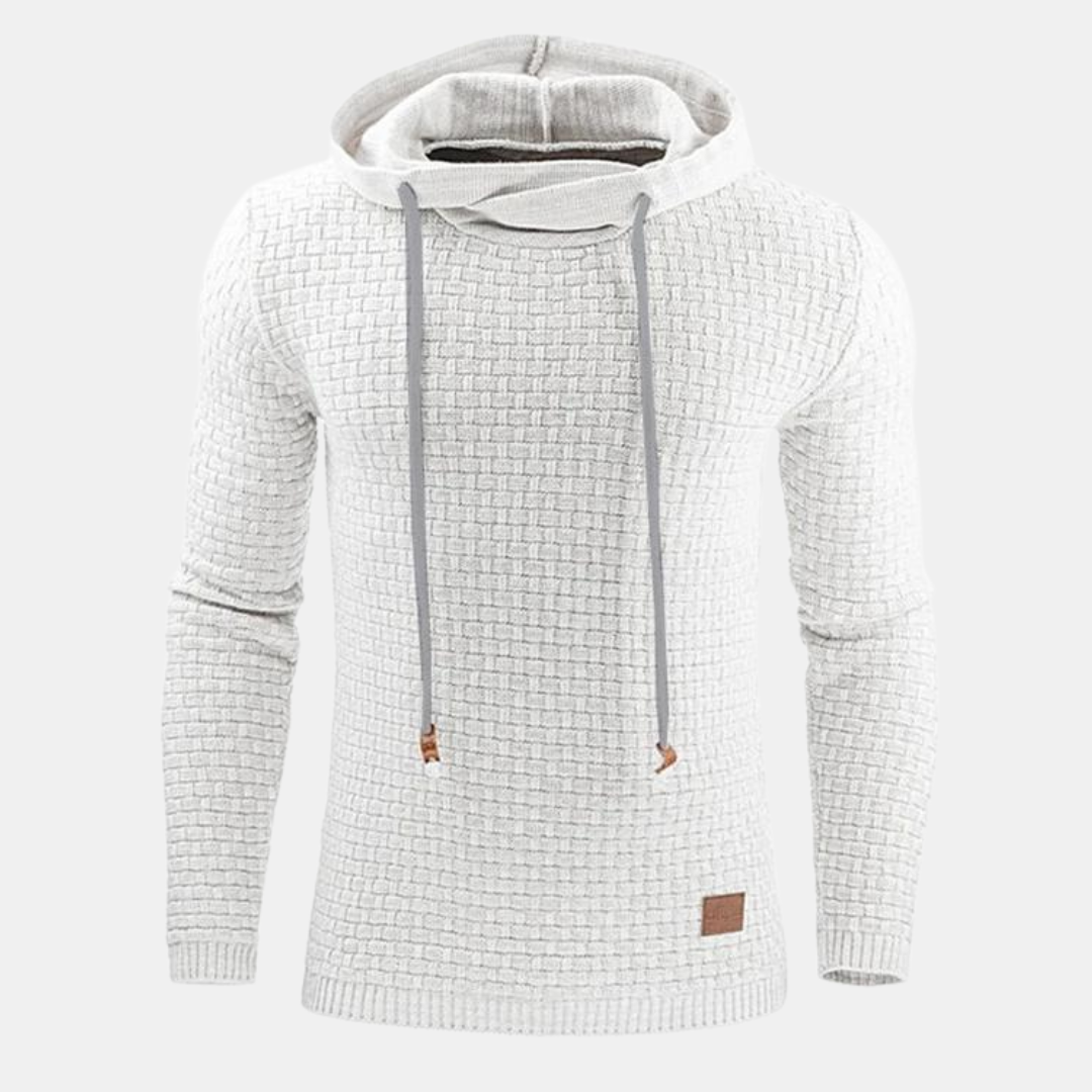 Noah | Sweat-shirt pour Homme Coupe Ample Capuche Motif Vintage - Blanc