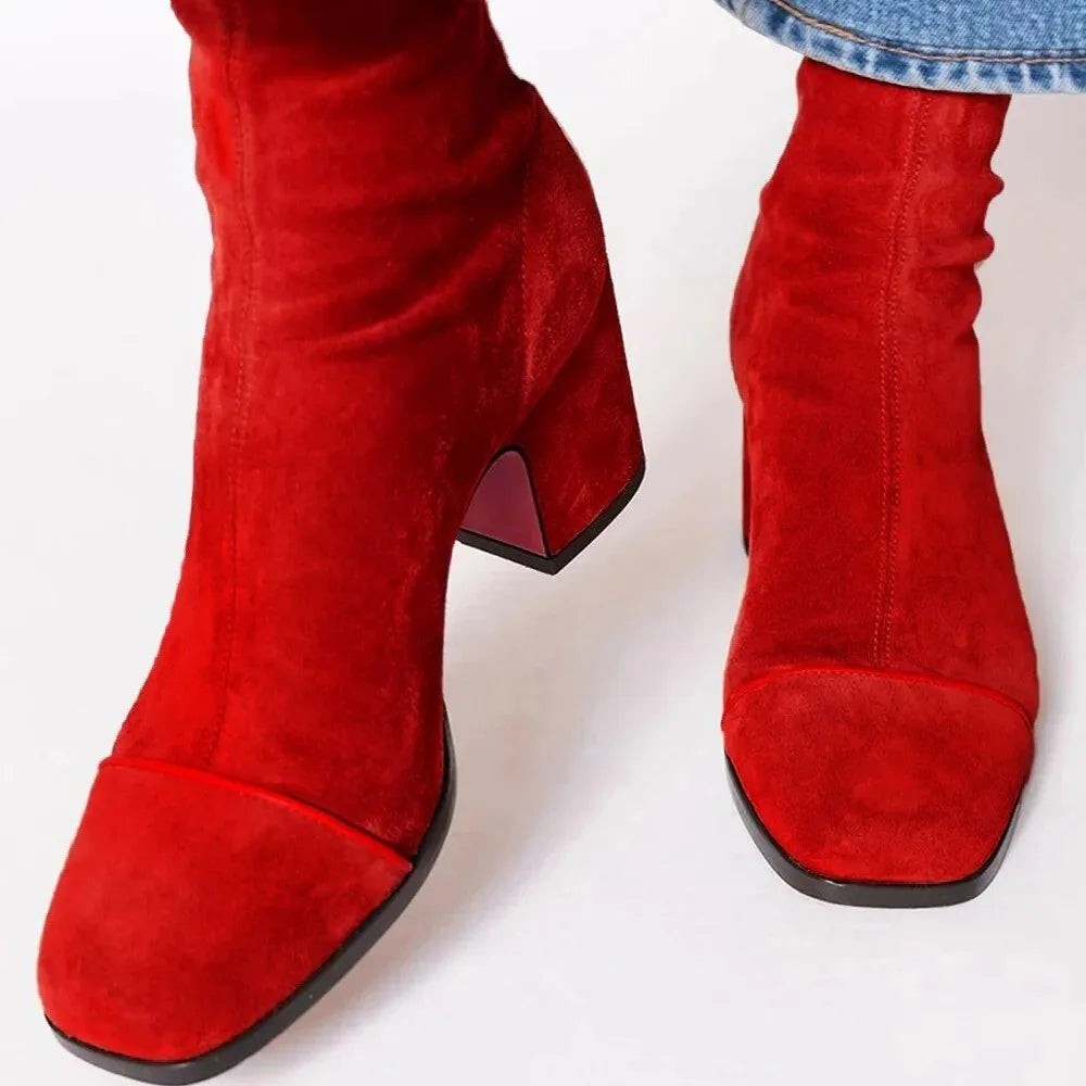 Raphael | Bottes pour Femme Silhouette Classique Confort Quotidien - Marron