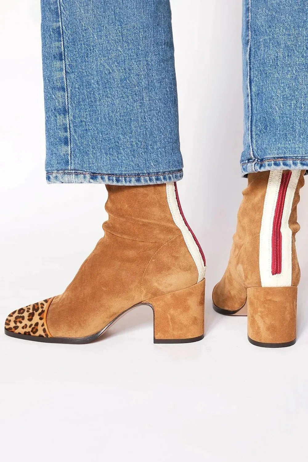 Raphael | Bottes pour Femme Silhouette Classique Confort Quotidien - Marron