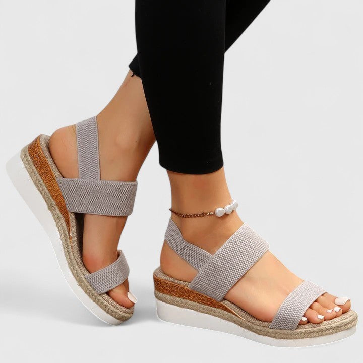 Raphael | Sandales pour Femme Soutien Orthopédique Arche Renforcée Confort - Marron